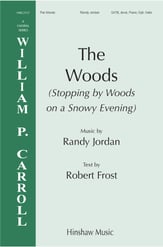 The Woods SATB choral sheet music cover